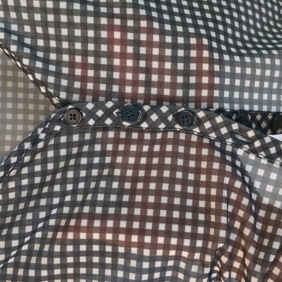 Levi's sheer gingham crop top - Picture 3 of 3
